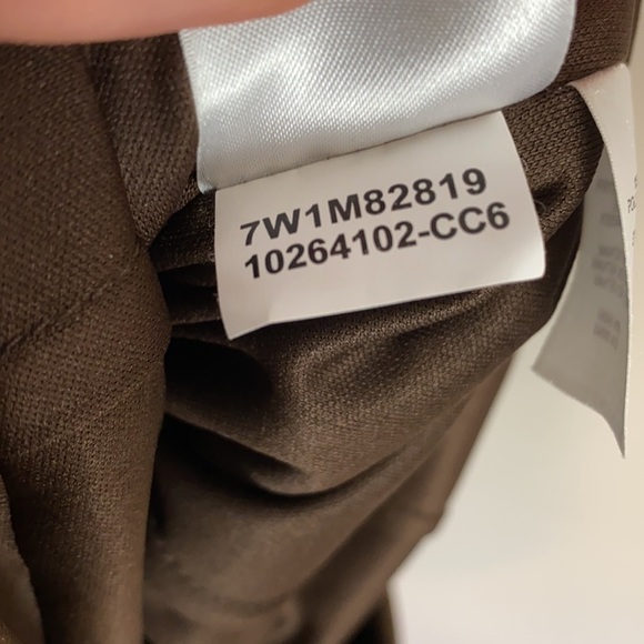 NWT Nine West Brown And Red Cheetah Mini Dress 12 - Picture 11 of 11